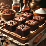 brownies keto de chocolate